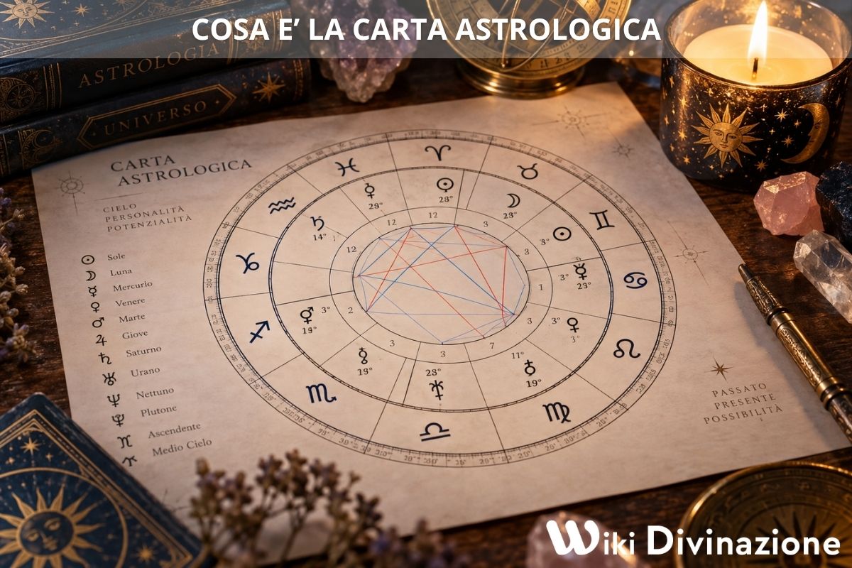 Cosa è la carta astrologica